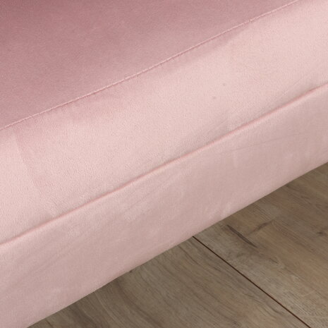 Lizzely Garden & Living Zitbank Belle 3 zits Velvet roze bankstel 180cm stof bankstel incl. 3 kussens bank Lizzely Garden & Living Zitbank Belle 3 zits Velvet roze bankstel 180cm stof bankstel incl. 3 kussens bank