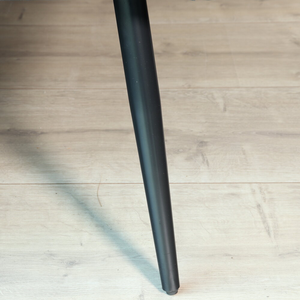 Eetkamerbank 180cm Sally velvet zwart bank 3 zits eettafelbank Eetkamerbank 180cm Sally velvet zwart bank 3 zits eettafelbank