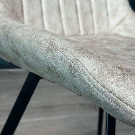 Lizzely Garden & Living Eetkamerstoel Susta beige microvezel eetstoel Lizzely Garden & Living Eetkamerstoel Susta beige microvezel eetstoel