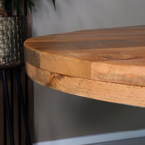 Lizzely Garden & Living Eettafel ovaal mangohout 180cm James lichtbruin ovale industriële tafel duurzaam mango eetkamertafel Lizzely Garden & Living Eettafel ovaal mangohout 180cm James lichtbruin ovale industriële tafel duurzaam mango eetkamertafel