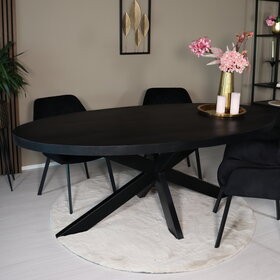 Ovale eettafels in diverse materialen en stijlen - Pronto Wonen