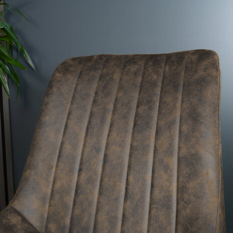 Lizzely Garden & Living Eetkamerstoel Susta donkergroen microvezel eetstoel Lizzely Garden & Living Eetkamerstoel Susta donkergroen microvezel eetstoel