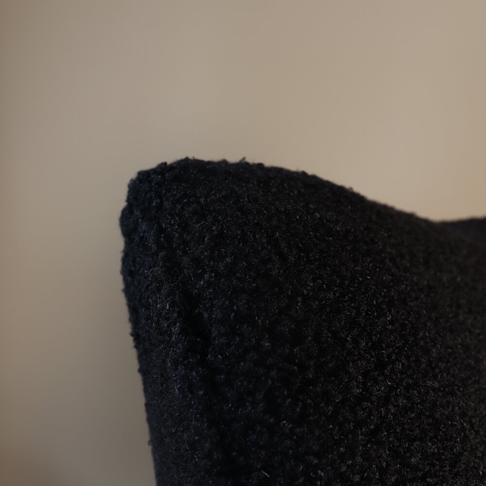 Fauteuil zitbank 1 persoons Teddy zwart stoel Fauteuil zitbank 1 persoons Teddy zwart stoel