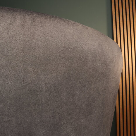 Lizzely Garden & Living Eetkamerstoel draaibaar Willow antraciet velvet eetstoel draaibare stoel Lizzely Garden & Living Eetkamerstoel draaibaar Willow antraciet velvet eetstoel draaibare stoel