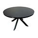 Lizzely Garden & Living Eettafel rond melamine 130cm Sanne zwart ronde tafel Lizzely Garden & Living Eettafel rond melamine 130cm Sanne zwart ronde tafel