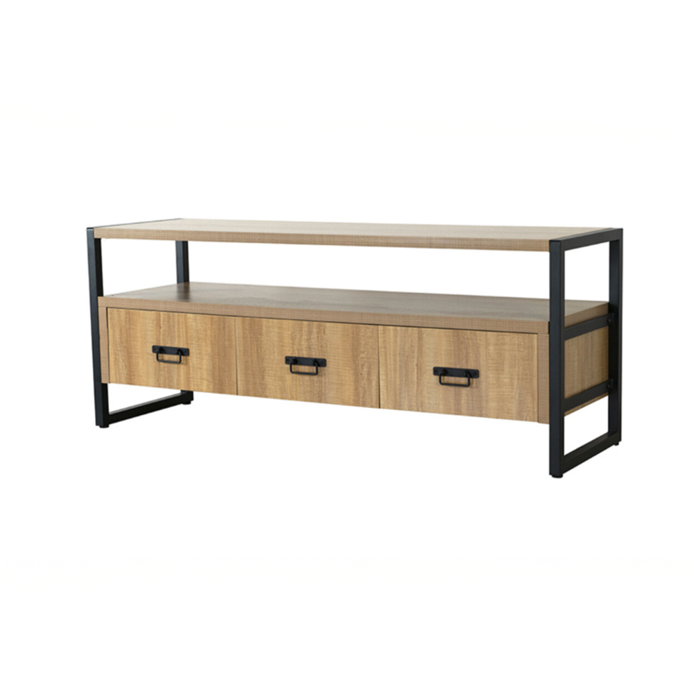TV meubel industrieel melamine Harper 150cm tv kast TV meubel industrieel melamine Harper 150cm tv kast