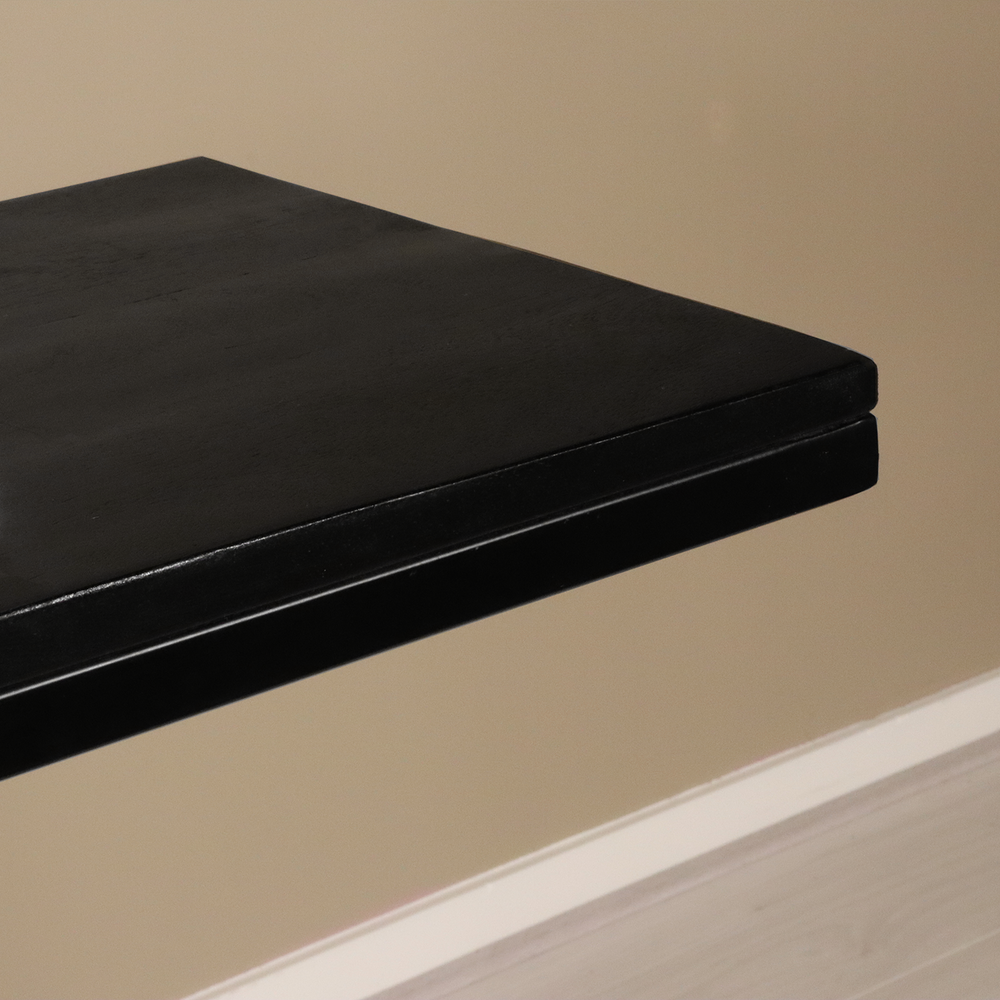 Bijzettafel industrieel Jerry zwart mangohout duurzaam mango side table Bijzettafel industrieel Jerry zwart mangohout duurzaam mango side table