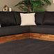 Lizzely Garden & Living Loungeset antraciet Donna met loungetafel met kussen Lizzely Garden & Living Loungeset antraciet Donna met loungetafel met kussen