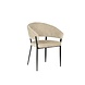 Lizzely Garden & Living Eetkamerstoel met armleuning Ziva beige chenille Lizzely Garden & Living Eetkamerstoel met armleuning Ziva beige chenille