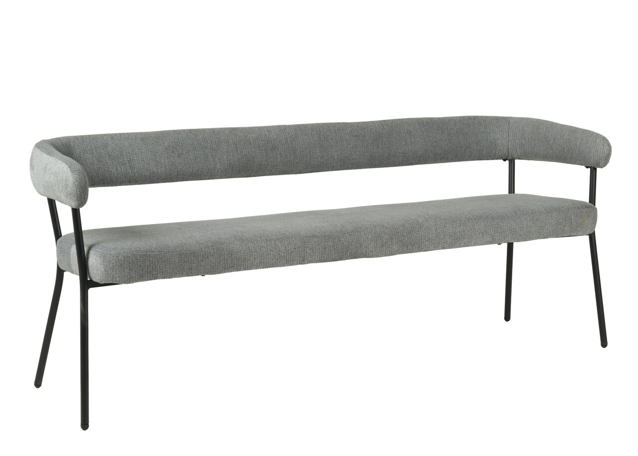 Eetkamerbank 180cm Meggie grijs eetbank Eetkamerbank 180cm Meggie grijs eetbank