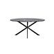 Lizzely Garden & Living Eettafel ovaal 160cm Jovi marmer zwart ovale tafel Lizzely Garden & Living Eettafel ovaal 160cm Jovi marmer zwart ovale tafel