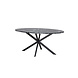Lizzely Garden & Living Eettafel ovaal 160cm Jovi marmer zwart ovale tafel Lizzely Garden & Living Eettafel ovaal 160cm Jovi marmer zwart ovale tafel