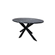 Lizzely Garden & Living Eettafel ovaal 210cm Jovi marmer zwart ovale tafel Lizzely Garden & Living Eettafel ovaal 210cm Jovi marmer zwart ovale tafel