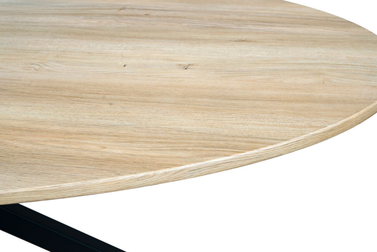 Eettafel ovaal 260cm Rato lichtbruin ovale tafel Eettafel ovaal 260cm Rato lichtbruin ovale tafel