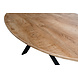 Lizzely Garden & Living Eettafel ovaal 260cm Rato bruin ovale tafel Lizzely Garden & Living Eettafel ovaal 260cm Rato bruin ovale tafel