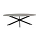Lizzely Garden & Living Eettafel ovaal 210cm Figo marmerlook grijs ovale tafel Lizzely Garden & Living Eettafel ovaal 210cm Figo marmerlook grijs ovale tafel