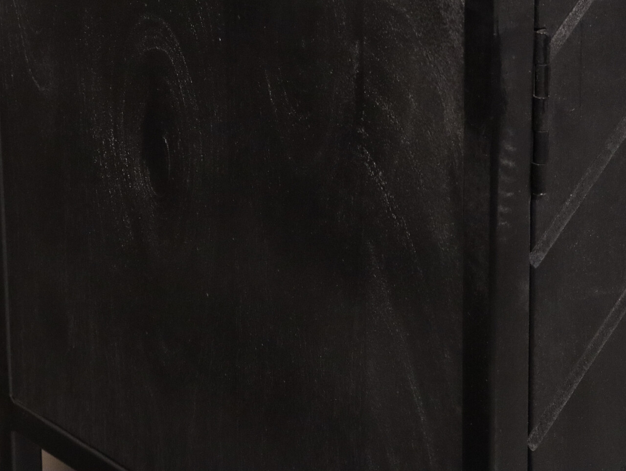 TV meubel industrieel Danae zwart visgraat duurzaam mangohout 210cm lengte mango TV meubel industrieel Danae zwart visgraat duurzaam mangohout 210cm lengte mango