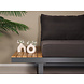 Lizzely Garden & Living Loungeset 5-zits aluminium en acaciahout antraciet Darcio met bijzettafel Lizzely Garden & Living Loungeset 5-zits aluminium en acaciahout antraciet Darcio met bijzettafel