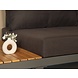 Lizzely Garden & Living Loungeset 5-zits aluminium en acaciahout antraciet Darcio met bijzettafel Lizzely Garden & Living Loungeset 5-zits aluminium en acaciahout antraciet Darcio met bijzettafel