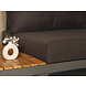 Lizzely Garden & Living Loungeset 5-zits aluminium en acaciahout antraciet Darcio hoekbank Lizzely Garden & Living Loungeset 5-zits aluminium en acaciahout antraciet Darcio hoekbank