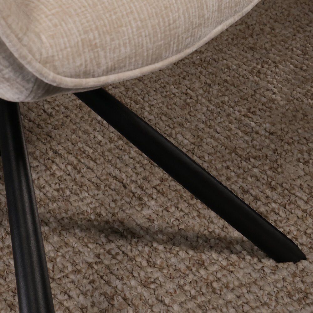 Eetkamerstoel draaibaar Kevin gebroken wit draaibare eetstoel Eetkamerstoel draaibaar Kevin gebroken wit draaibare eetstoel