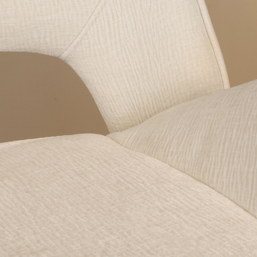 Eetkamerstoel draaibaar Kevin gebroken wit draaibare eetstoel Eetkamerstoel draaibaar Kevin gebroken wit draaibare eetstoel