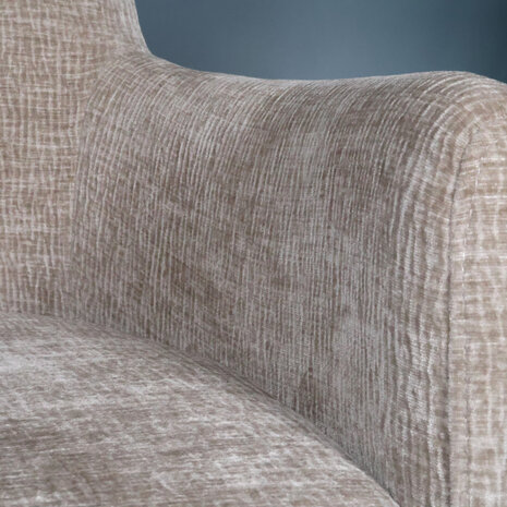 Lizzely Garden & Living Eetkamerstoel draaibaar met armleuning Nola taupe Lizzely Garden & Living Eetkamerstoel draaibaar met armleuning Nola taupe