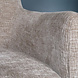 Lizzely Garden & Living Eetkamerstoel draaibaar met armleuning Nola taupe Lizzely Garden & Living Eetkamerstoel draaibaar met armleuning Nola taupe