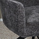 Lizzely Garden & Living Eetkamerstoel draaibaar met armleuning Nola zwart Lizzely Garden & Living Eetkamerstoel draaibaar met armleuning Nola zwart