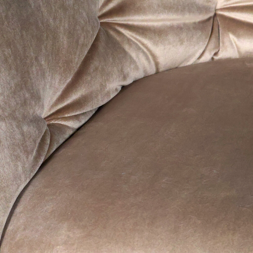 Eetkamerstoel draaibaar Willow taupe velvet eetstoel draaibare stoel Eetkamerstoel draaibaar Willow taupe velvet eetstoel draaibare stoel