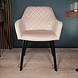 Lizzely Garden & Living Eetkamerstoel met armleuning Yurgan velvet zand eetstoel Lizzely Garden & Living Eetkamerstoel met armleuning Yurgan velvet zand eetstoel