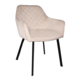 Lizzely Garden & Living Eetkamerstoel met armleuning Yurgan velvet zand eetstoel Lizzely Garden & Living Eetkamerstoel met armleuning Yurgan velvet zand eetstoel