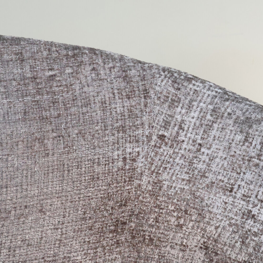 Eetkamerstoel met armleuning Ziva taupe chenille Eetkamerstoel met armleuning Ziva taupe chenille