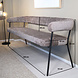 Lizzely Garden & Living Eetkamerbank 180cm Meggie taupe chenille eetbank Lizzely Garden & Living Eetkamerbank 180cm Meggie taupe chenille eetbank
