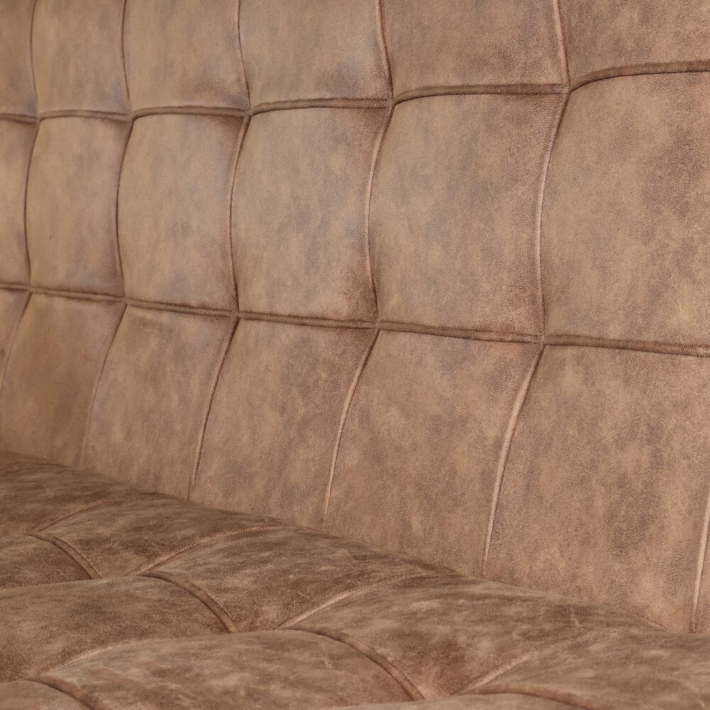 Eetkamerbank 180cm Vito bruin microvezel Eetkamerbank 180cm Vito bruin microvezel