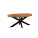 Lizzely Garden & Living Eettafel ovaal mangohout 160cm James lichtbruin ovale industriële tafel duurzaam mango eetkamertafel Lizzely Garden & Living Eettafel ovaal mangohout 160cm James lichtbruin ovale industriële tafel duurzaam mango eetkamertafel