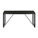 Lizzely Garden & Living Eettafel Flora rechthoekig 160cm zwart mangohout Lizzely Garden & Living Eettafel Flora rechthoekig 160cm zwart mangohout