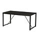Lizzely Garden & Living Eettafel Flora rechthoekig 160cm zwart mangohout Lizzely Garden & Living Eettafel Flora rechthoekig 160cm zwart mangohout