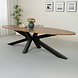 Lizzely Garden & Living Eettafel ovaal 300cm Rato bruin ovale tafel Lizzely Garden & Living Eettafel ovaal 300cm Rato bruin ovale tafel