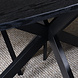 Lizzely Garden & Living Eettafel Deens ovaal 160cm zwart Hero ovale eettafel Lizzely Garden & Living Eettafel Deens ovaal 160cm zwart Hero ovale eettafel
