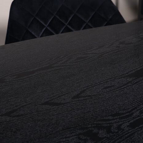 Lizzely Garden & Living Eettafel Deens ovaal 160cm zwart Hero ovale eettafel Lizzely Garden & Living Eettafel Deens ovaal 160cm zwart Hero ovale eettafel