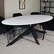 Lizzely Garden & Living Eettafel ovaal 210cm Figo marmerlook wit ovale tafel Lizzely Garden & Living Eettafel ovaal 210cm Figo marmerlook wit ovale tafel