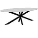 Lizzely Garden & Living Eettafel ovaal 210cm Figo marmerlook wit ovale tafel Lizzely Garden & Living Eettafel ovaal 210cm Figo marmerlook wit ovale tafel