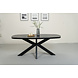 Lizzely Garden & Living Eettafel Leco deens ovaal 180cm zwart melamine Lizzely Garden & Living Eettafel Leco deens ovaal 180cm zwart melamine