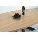 Lizzely Garden & Living Eettafel Leco deens ovaal 180cm eiken melamine Lizzely Garden & Living Eettafel Leco deens ovaal 180cm eiken melamine