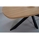 Lizzely Garden & Living Eettafel Leco deens ovaal 200cm eiken melamine Lizzely Garden & Living Eettafel Leco deens ovaal 200cm eiken melamine