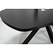 Lizzely Garden & Living Eettafel Leco deens ovaal 240cm zwart melamine Lizzely Garden & Living Eettafel Leco deens ovaal 240cm zwart melamine