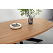 Lizzely Garden & Living Eettafel Leco deens ovaal 240cm eiken melamine Lizzely Garden & Living Eettafel Leco deens ovaal 240cm eiken melamine