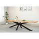 Lizzely Garden & Living Eettafel Leco deens ovaal 300cm eiken melamine Lizzely Garden & Living Eettafel Leco deens ovaal 300cm eiken melamine