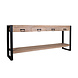 Lizzely Garden & Living Bijzettafel 180cm mangohout Vera lichtbruin Lizzely Garden & Living Bijzettafel 180cm mangohout Vera lichtbruin